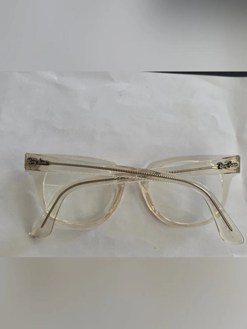 Ray-Ban Meteor RB2168 912/70 Transparent Eyeglasses Frames 50-20-150 Italy